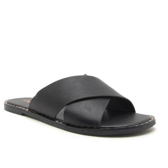 Shoes - Black X Band Sandals